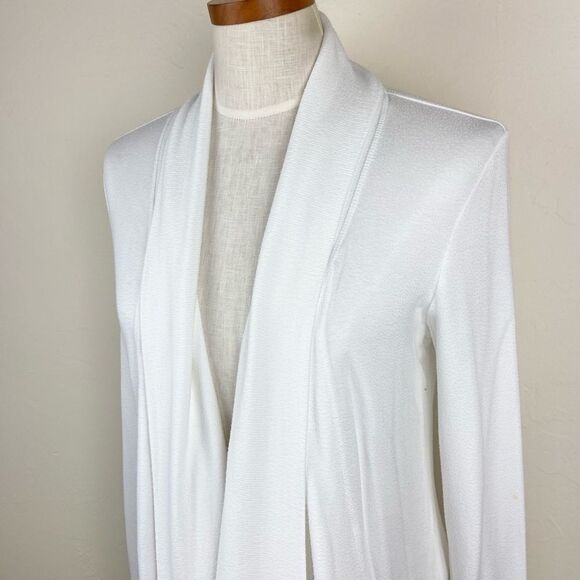 Athleta Pranayama Restore Wrap Pocket Cardigan - White - Picture 3 of 7
